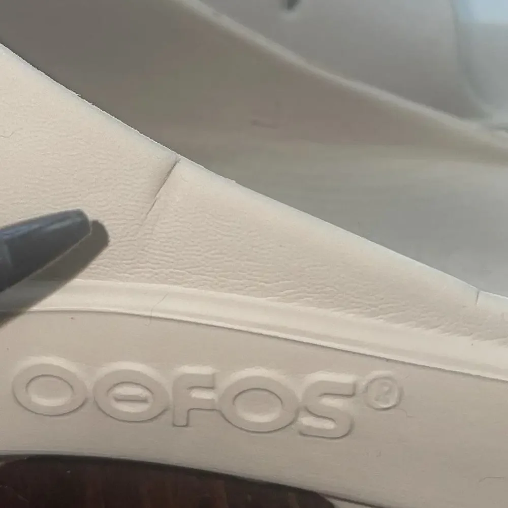 Oofos Ooahh Sandals Mens 10 Women 12 Recovery Slip On Comfort Slides *Flaws